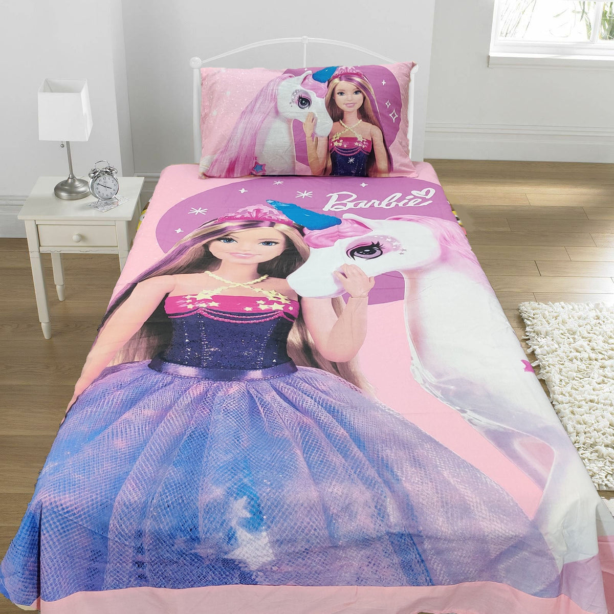 Barbie Kids Bed Sheet