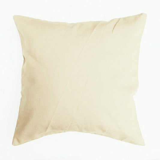 2 PCs Cream Color Cushion Covers