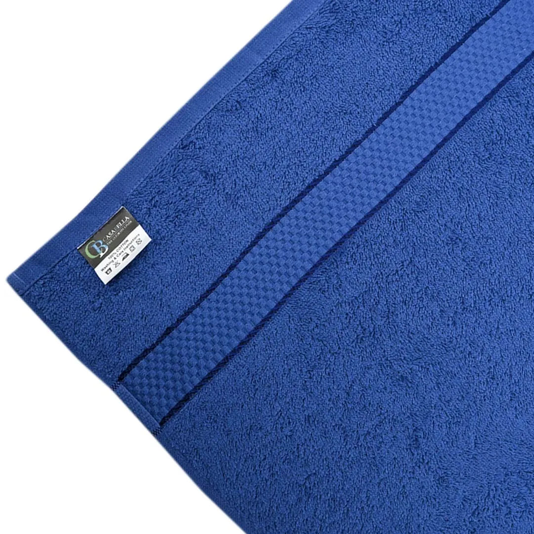 100% Cotton Supreme Bath Towel – Blue (27″ x 54″)