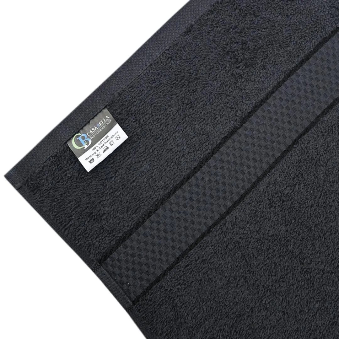 100% Cotton Supreme Bath Towel – Graphite (27″ x 54″)