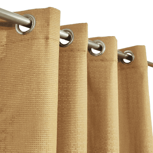 Jacquard Curtains - Golden