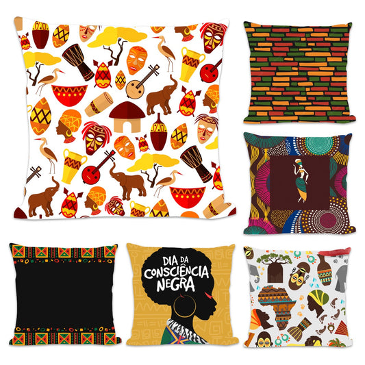 Zulu kingdom Cushion Covers (Pack of 7)