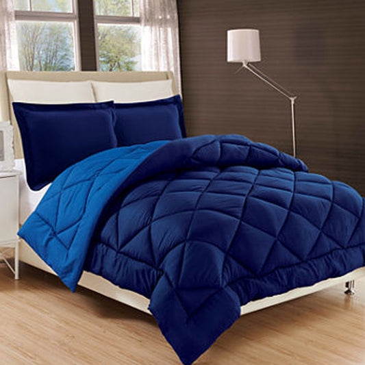 (Summer) 6 PCS Double/King Size|4 PCS Single Bed SATIN COMFORTER SET - All Colors Available